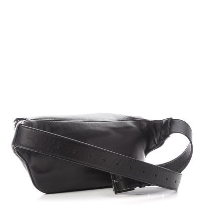 Saint Laurent Grain De Poudre Monogram Belt Bag Black 3 of 9