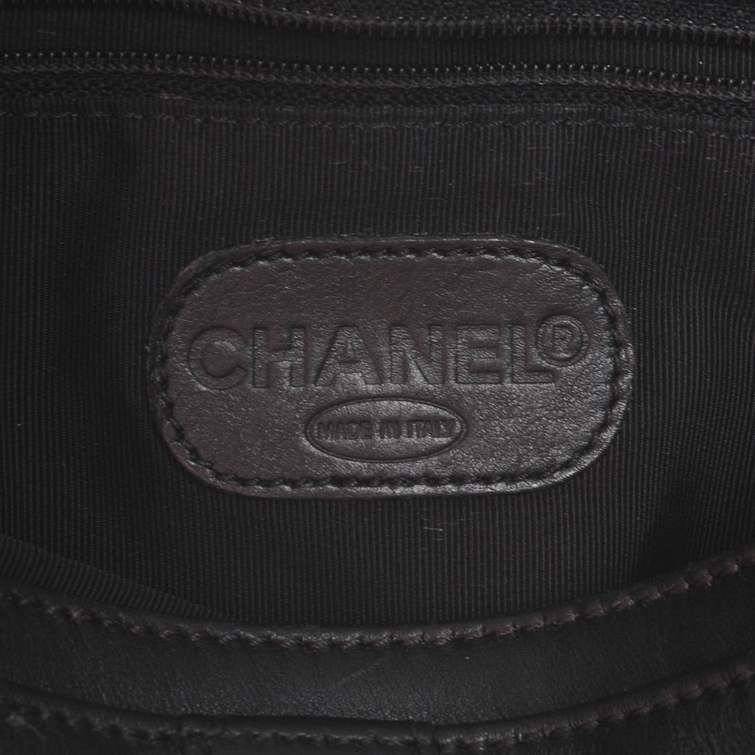 Chanel Calfskin Flap Shoulder Bag Black 6 of 8