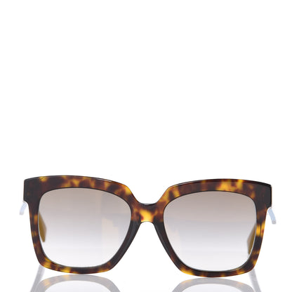 Fendi Facets Square Sunglasses FF 0284/F/S Havana 3 of 9