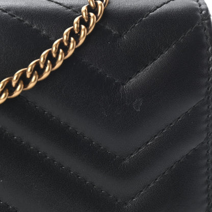 Gucci Calfskin Matelasse GG Marmont Mini Bag Black 11 of 11