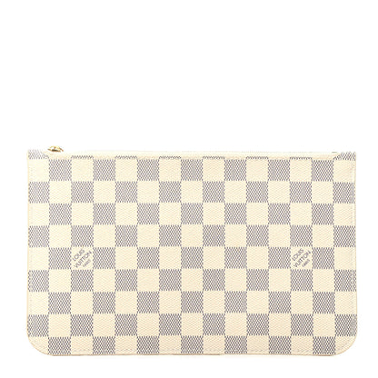 Louis Vuitton Damier Azur Neverfull MM GM Pochette 1 of 4