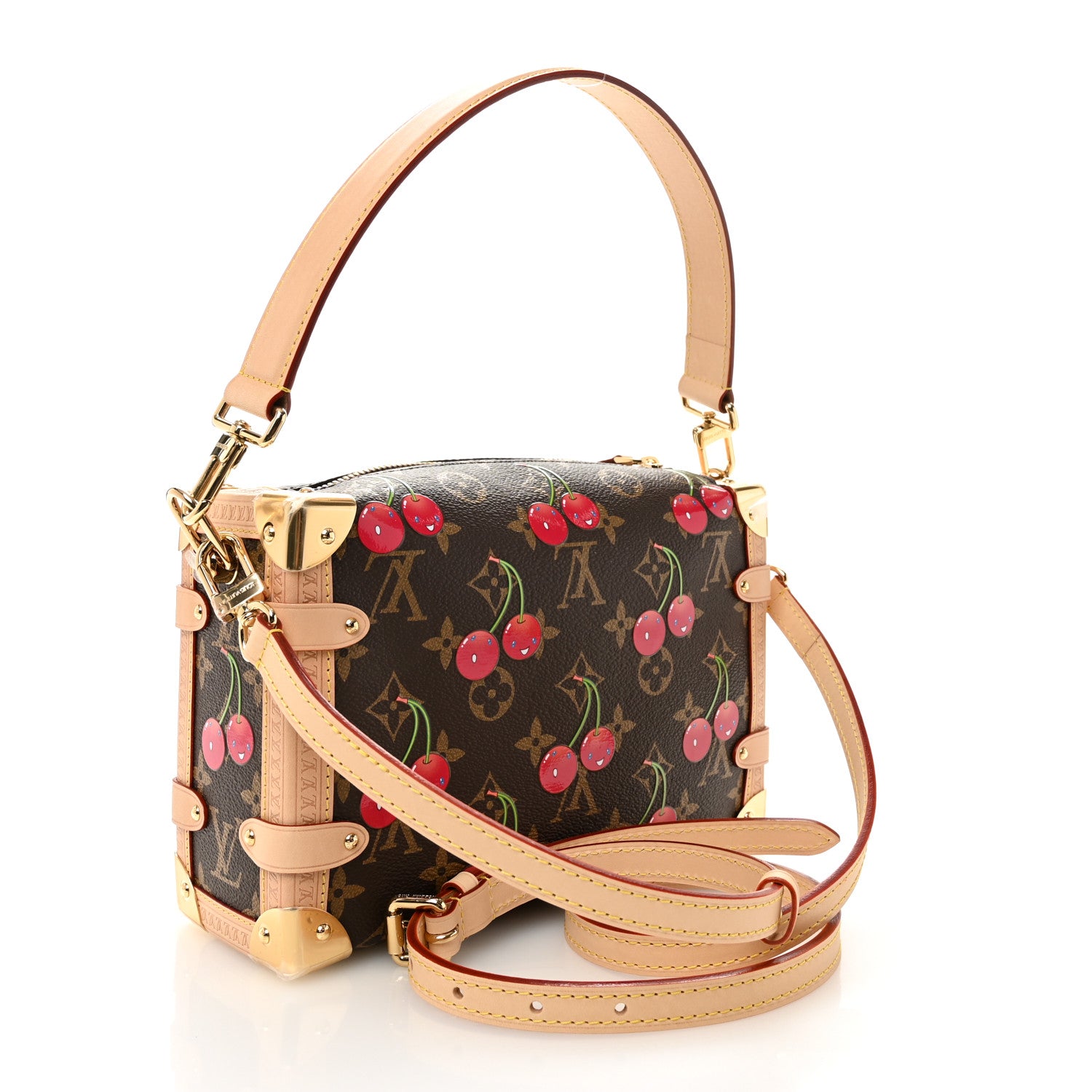 Louis Vuitton LV X TM Monogram Cerises Side Trunk MM 3 of 9