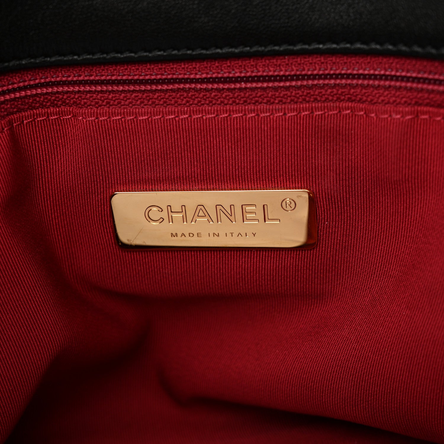 Chanel Lambskin Quilted Maxi Chanel 19 Flap Black 6 of 12