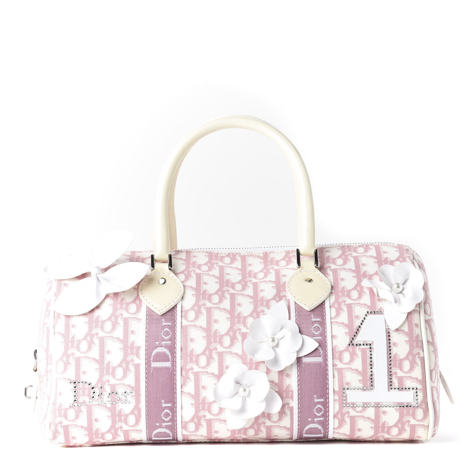Christian Dior Monogram Girly Boston Pink 1 of 11