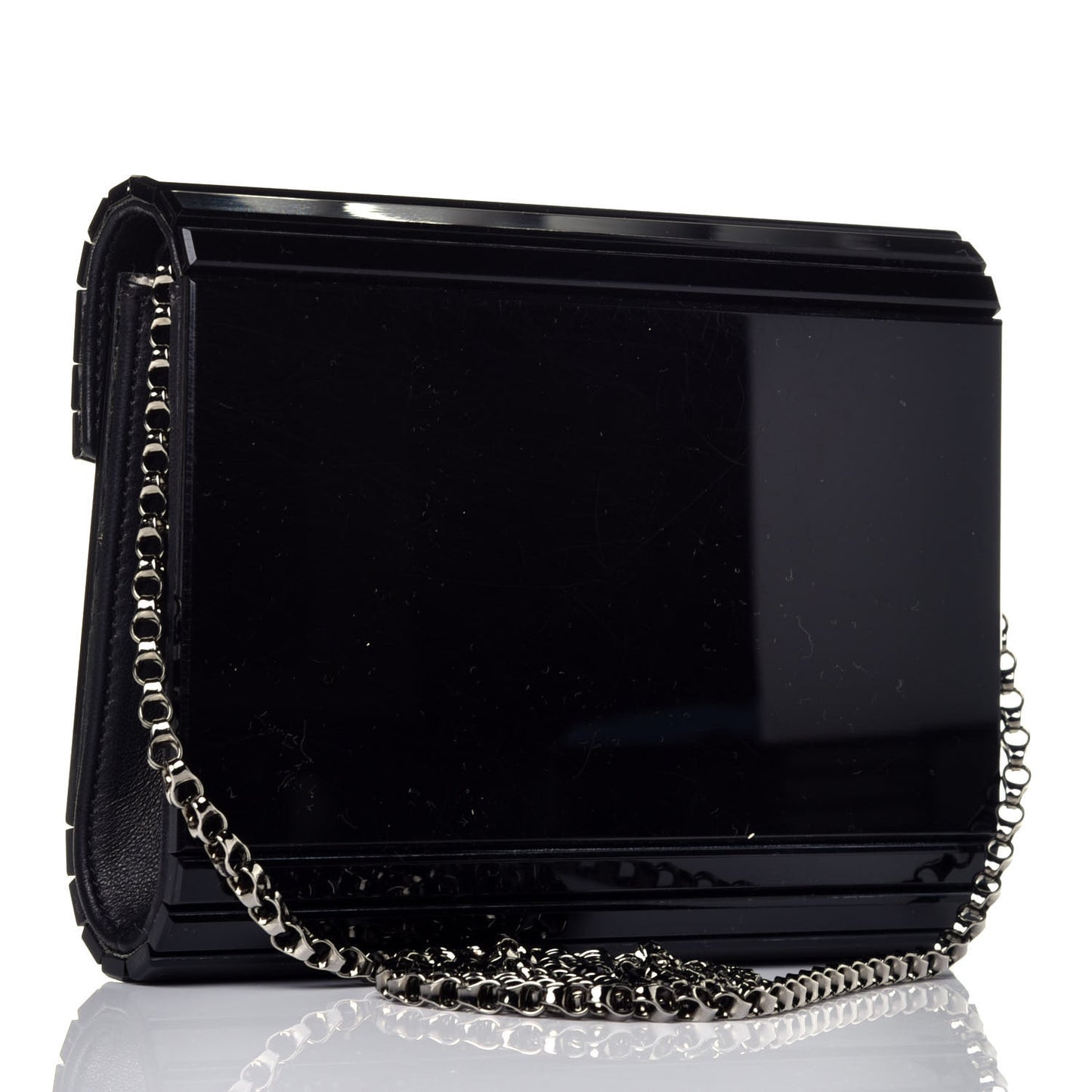 Acrylic Candy Clutch Black