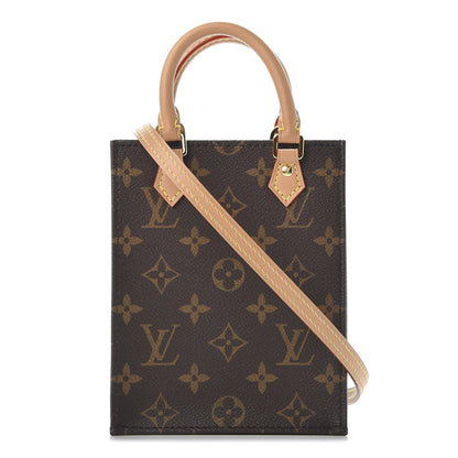 Louis Vuitton Monogram Petit Sac Plat 1 of 10