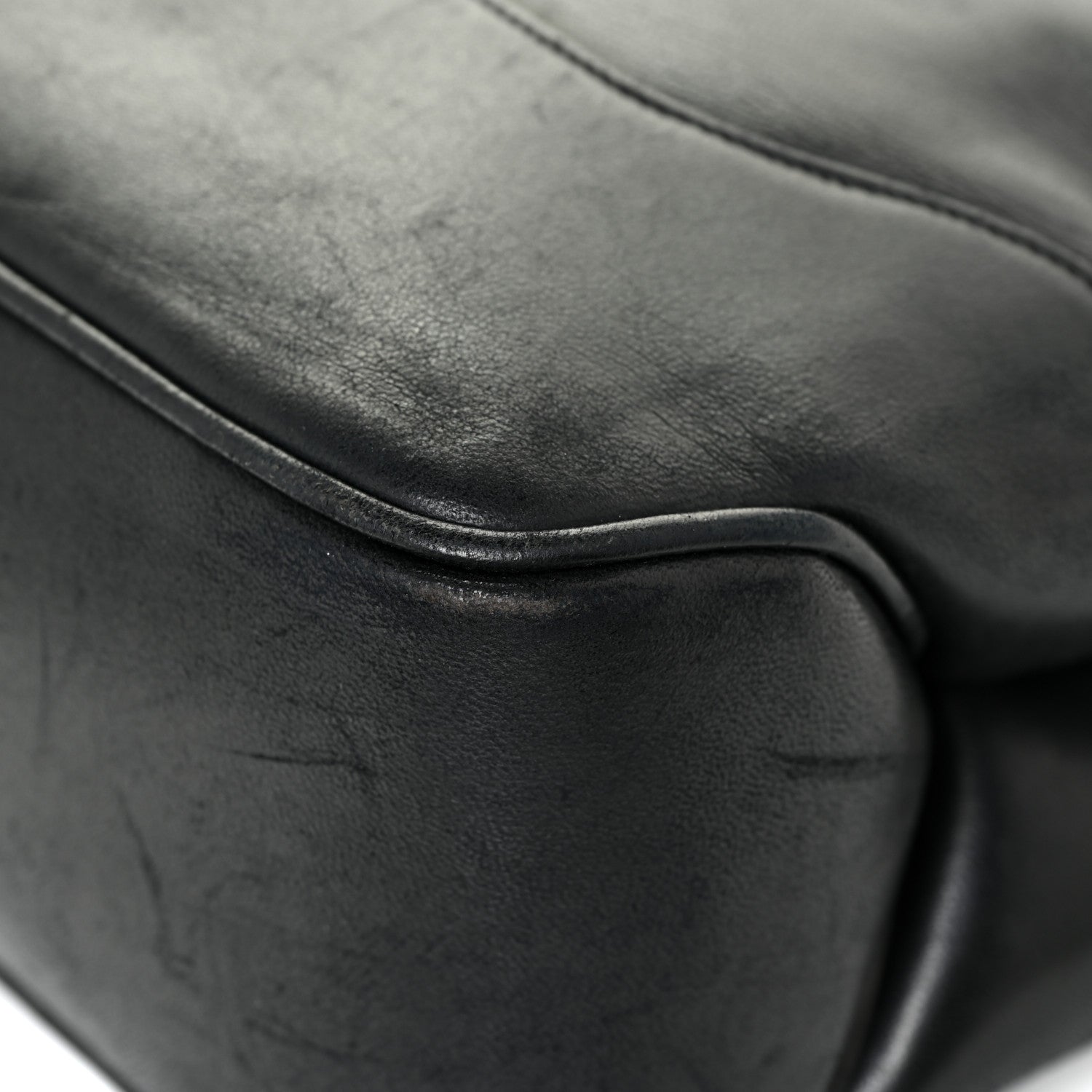 Chanel Lambskin CC Shopping Tote Black 23 of 26