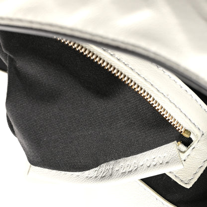 Fendi Nappa FF 1974 Embossed Large Baguette White 7 of 10