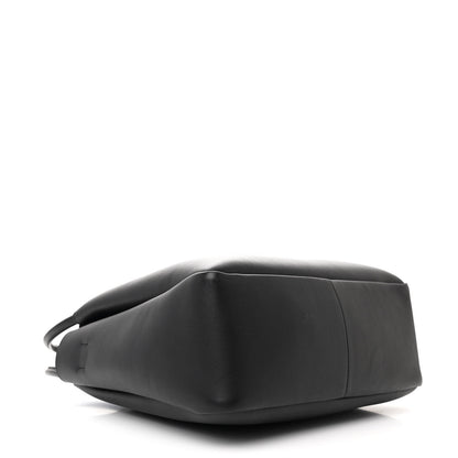 Prada Soft Calfskin Large Hobo Black 4 of 12