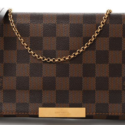 Louis Vuitton Damier Ebene Favorite MM 8 of 10