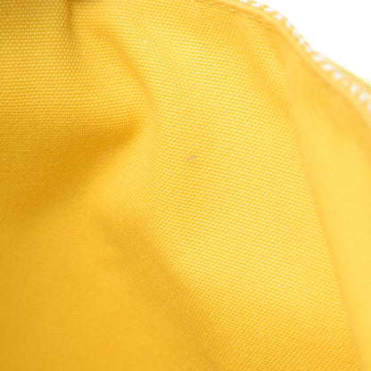 Hermes Canvas Panier De Plage Tote Yellow 13 of 13