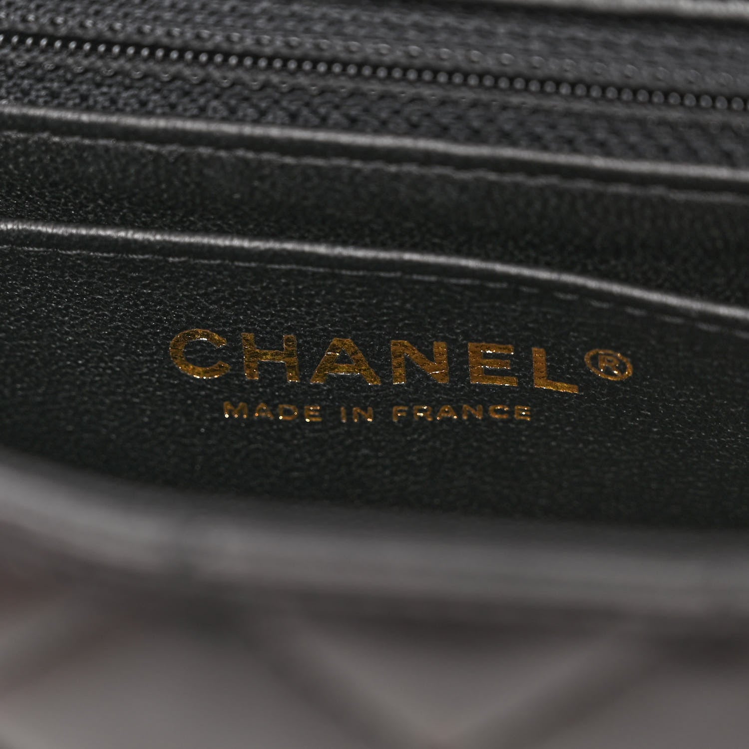 Chanel Lambskin Quilted Mini Rectangular Flap Black 6 of 13