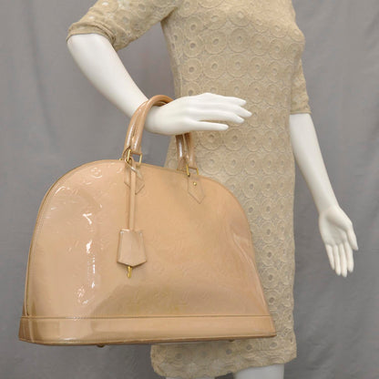 Louis Vuitton Vernis Alma MM Rose Florentin 2 of 10