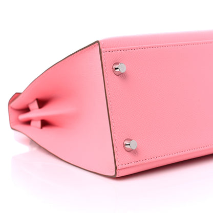 Hermes Epsom Kelly Sellier 28 Rose Confetti 7 of 10