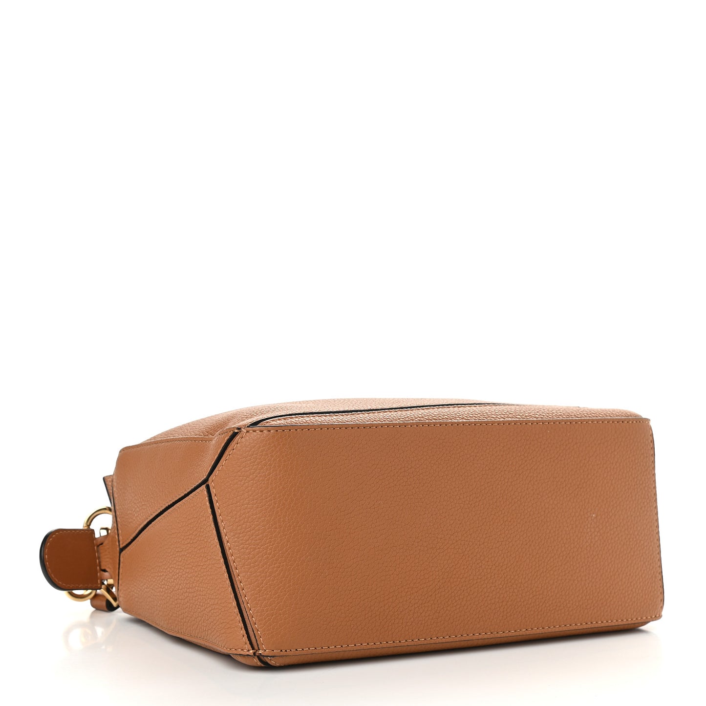 Calfskin Small Puzzle Bag Light Caramel