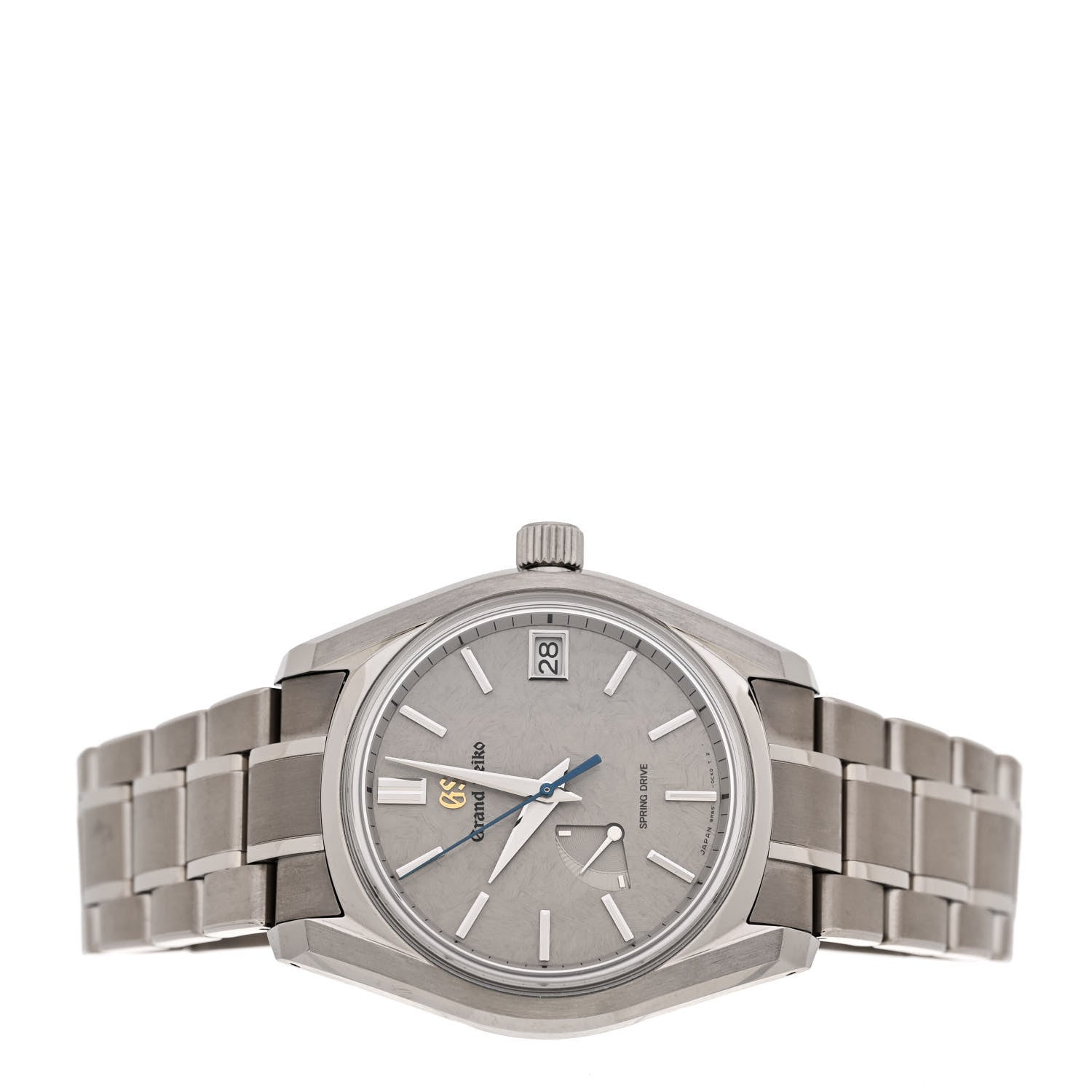Grand Seiko Titanium 40mm Spring Drive Four Seasons Taisetsu Winter Automatic Watch SBGA415G 2 of 5