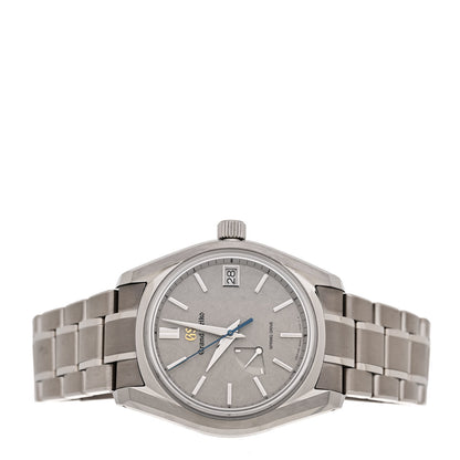 Grand Seiko Titanium 40mm Spring Drive Four Seasons Taisetsu Winter Automatic Watch SBGA415G 2 of 5