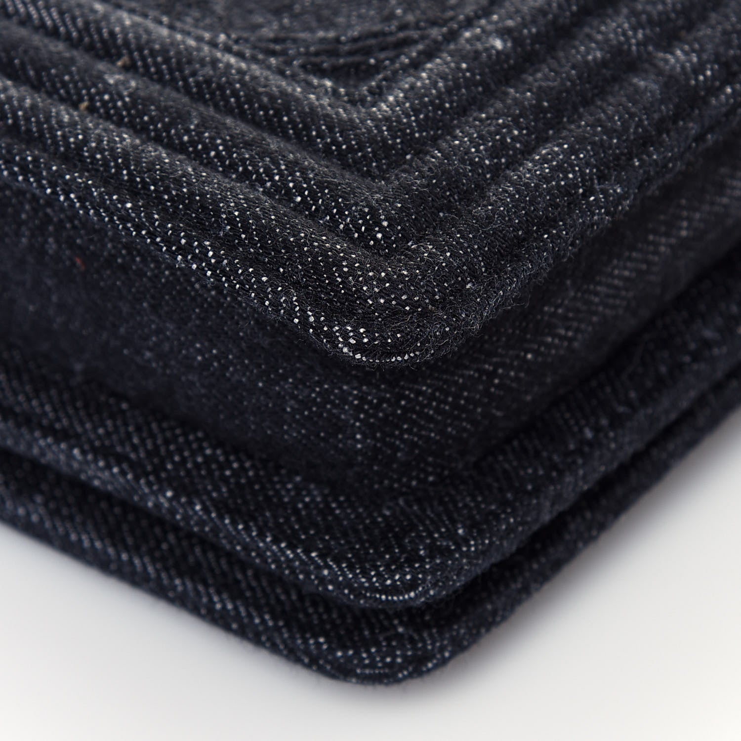 Chanel Denim Quilted Boy Clutch With Removable Chain Black 11 of 13