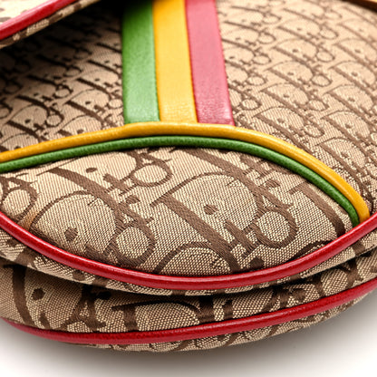 Christian Dior Monogram Rasta Saddle Bag Beige 9 of 10