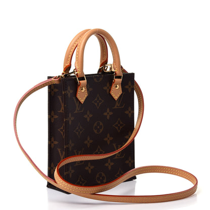 Louis Vuitton Monogram Petit Sac Plat 2 of 4