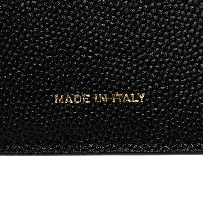 Saint Laurent Grain De Poudre Monogram Bi-Fold Wallet Black 7 of 10