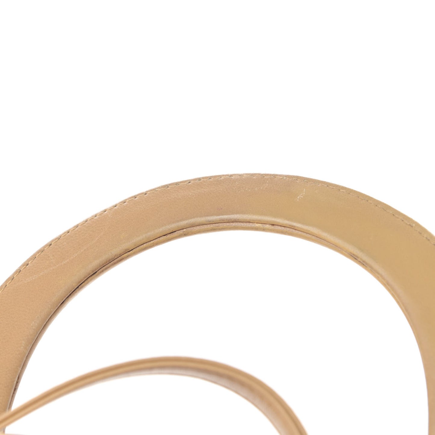 Lambskin Cannage Medium Lady Dior Beige