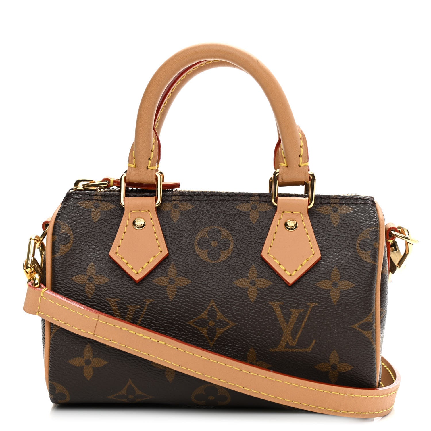 Louis Vuitton Monogram Nano Speedy Bandouliere 1 of 11