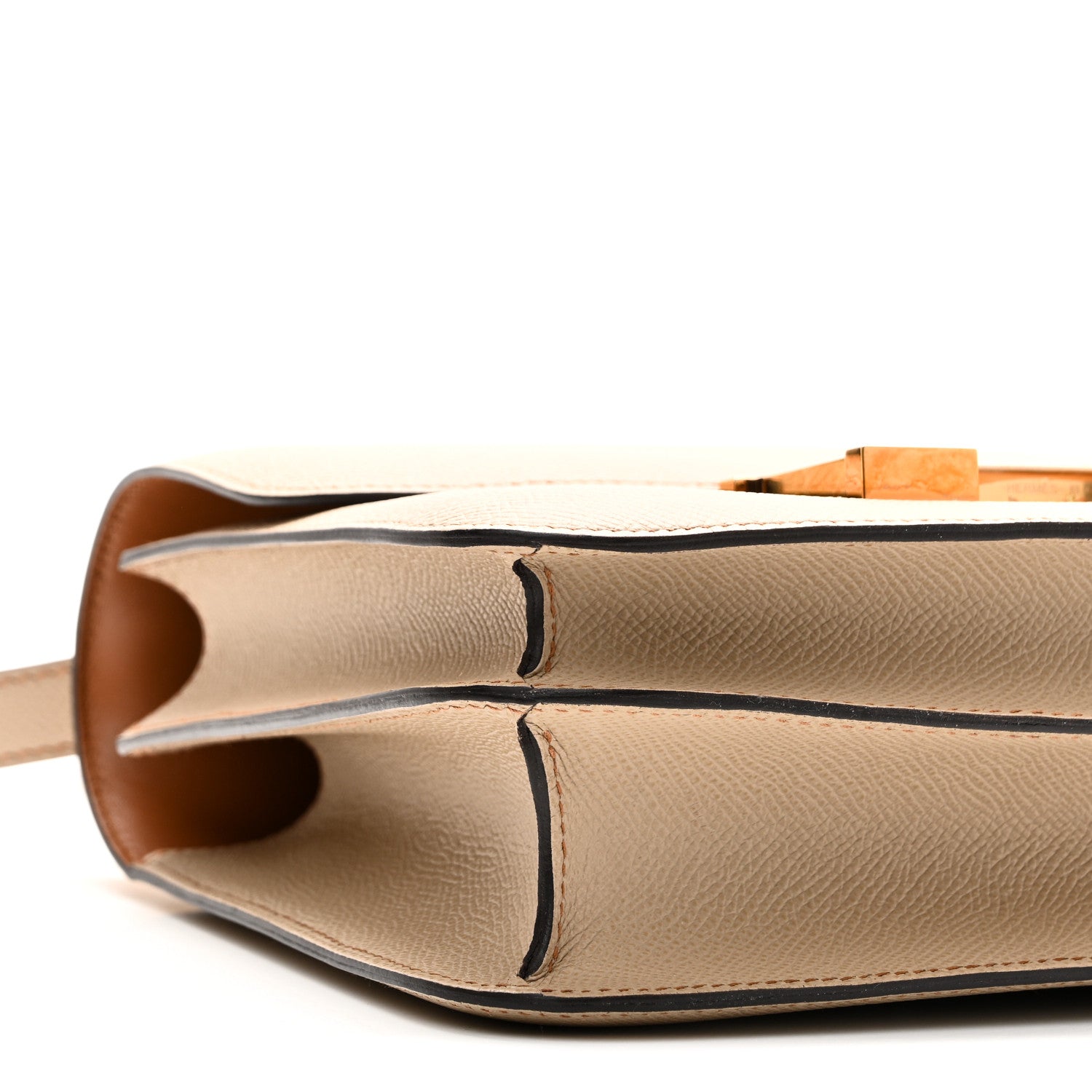 Hermes Epsom Horseshoe Constance 24 Trench Gold 9 of 11