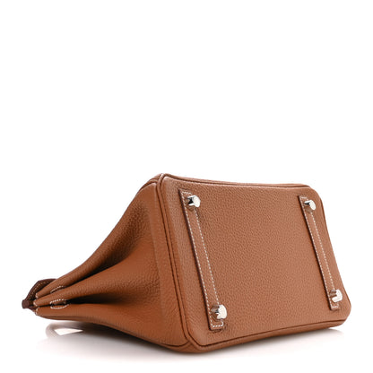 Hermes Togo Birkin 25 Gold 4 of 11