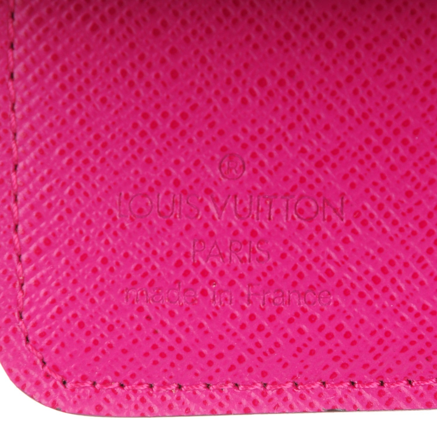 Louis Vuitton Monogram Perforated Compact Zipped Wallet Fuchsia 6 of 6
