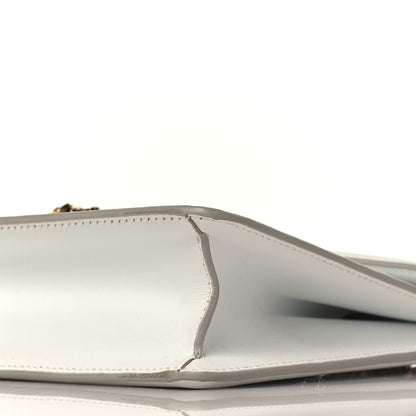 Dolce & Gabbana Smooth Calfskin Medium Devotion Crossbody Bag White 8 of 11