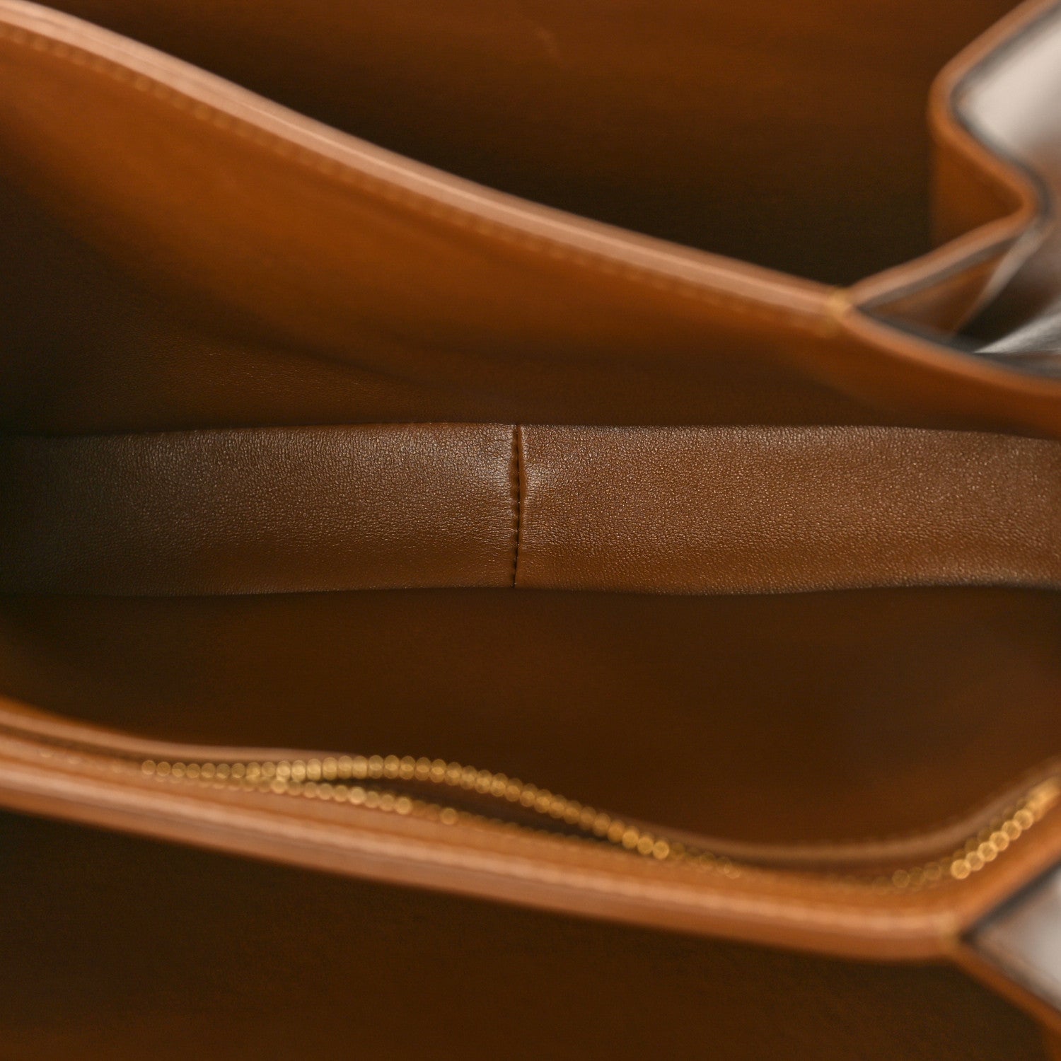 Celine Shiny Calfskin Medium Triomphe Bronze 6 of 11