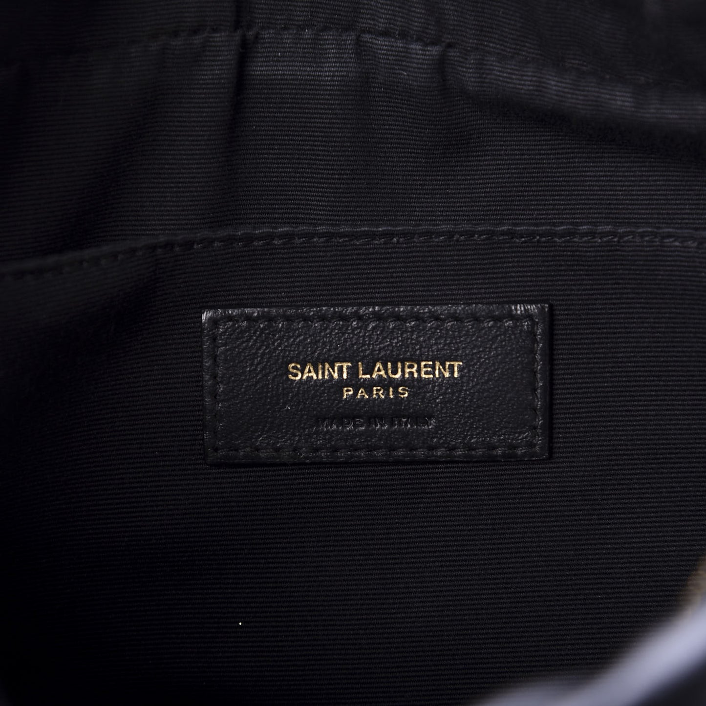 Calfskin Matelasse Monogram Lou Camera Bag Black