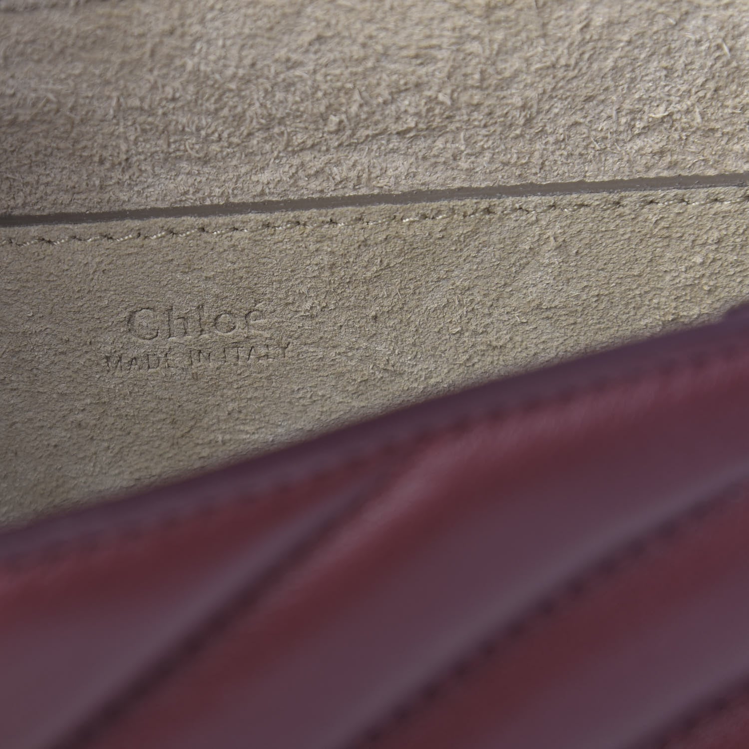 Chloe Calfskin Quilted Mini Drew Bijou Shoulder Bag Plum Purple 6 of 11