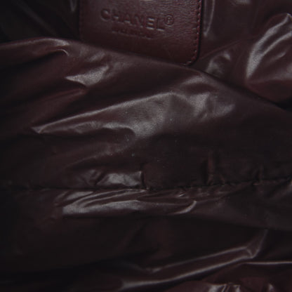 Chanel Nylon Quilted Large Coco Cocoon Tote Black 10 of 12