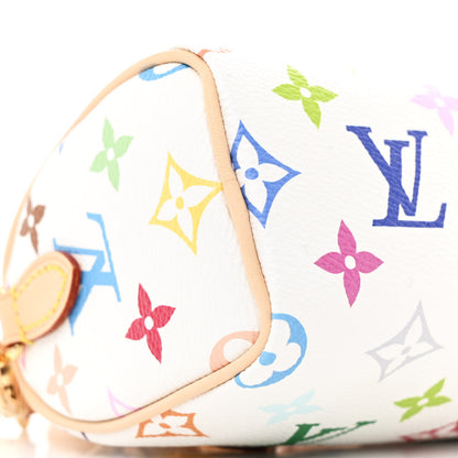 Louis Vuitton LV X TM Monogram Multicolor Nano Speedy White 8 of 10