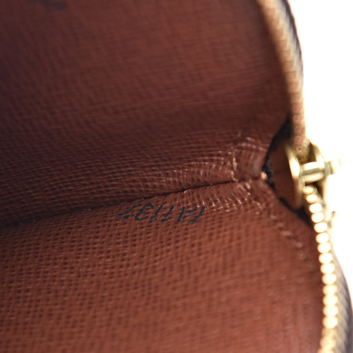 Monogram Round Coin Purse