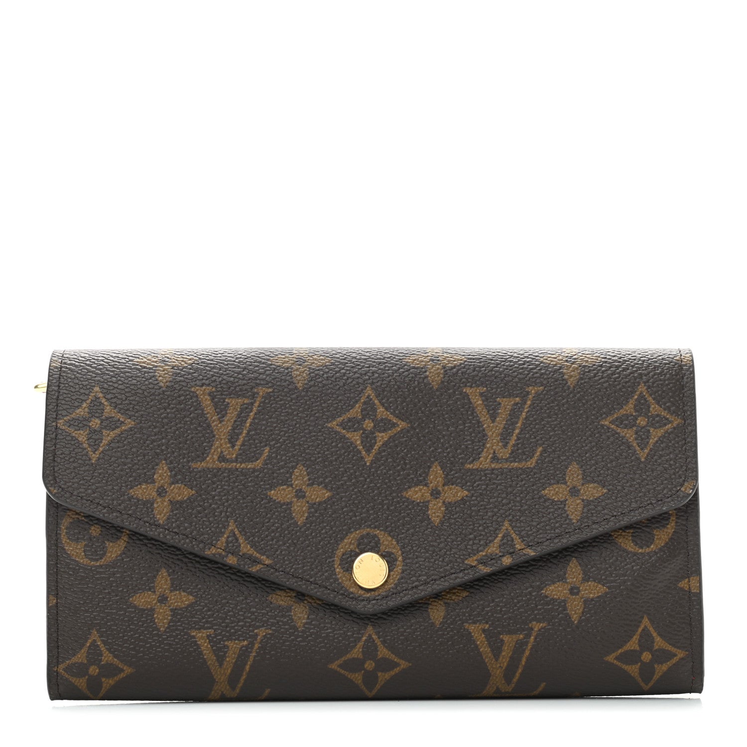 Louis Vuitton Monogram Sarah Wallet NM Coquelicot 1 of 6
