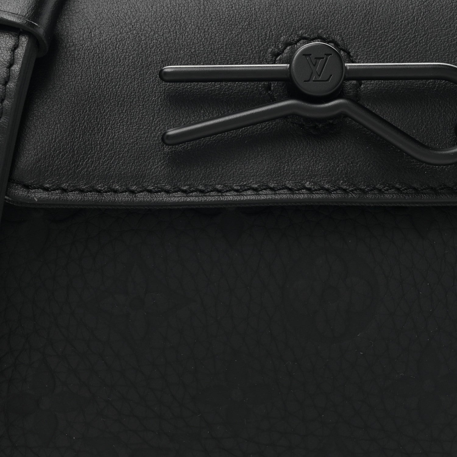 Louis Vuitton Taurillon Monogram Steamer Nano Black 7 of 13