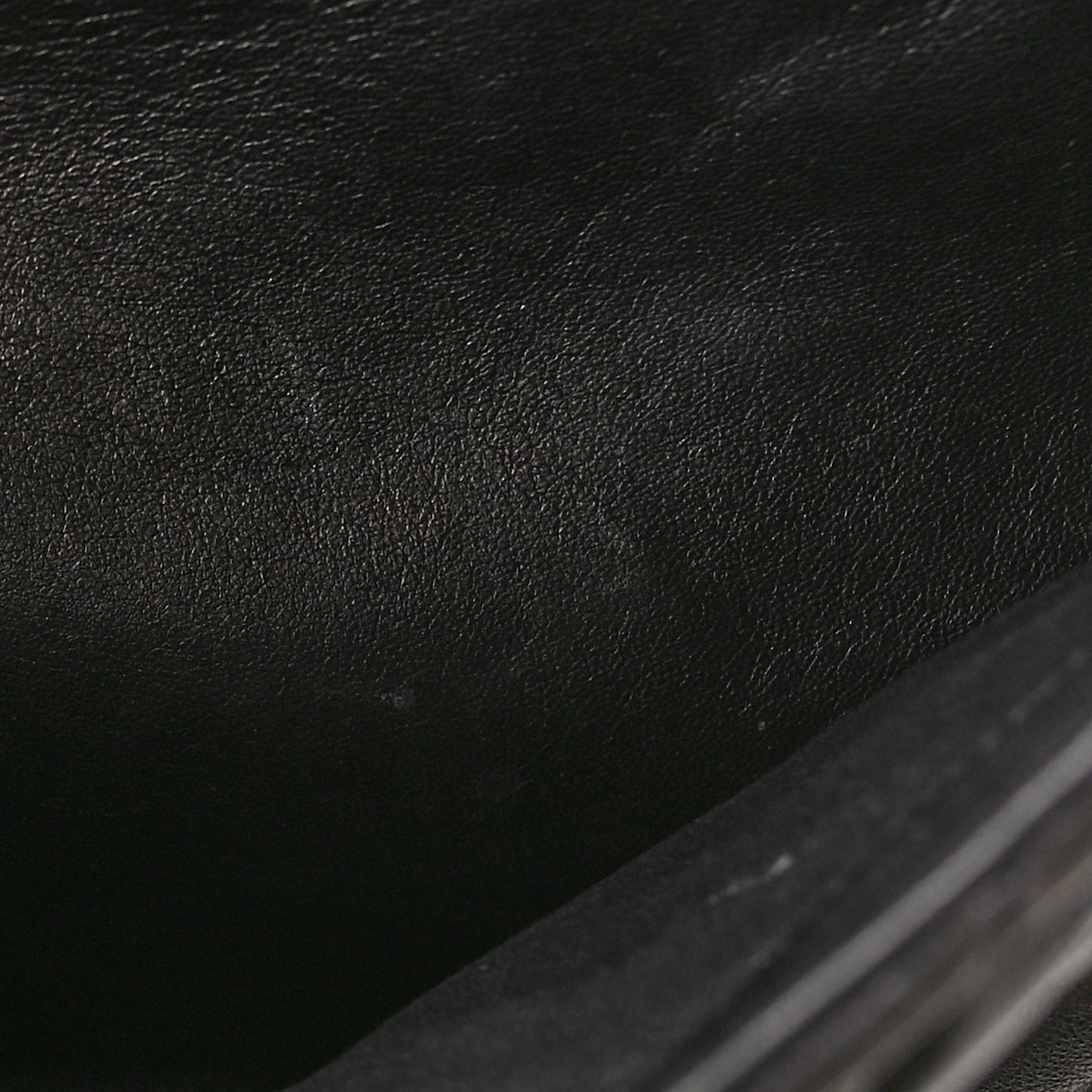 Sheepskin Matelasse Chevron Monogram Monochrome Large College Satchel Black
