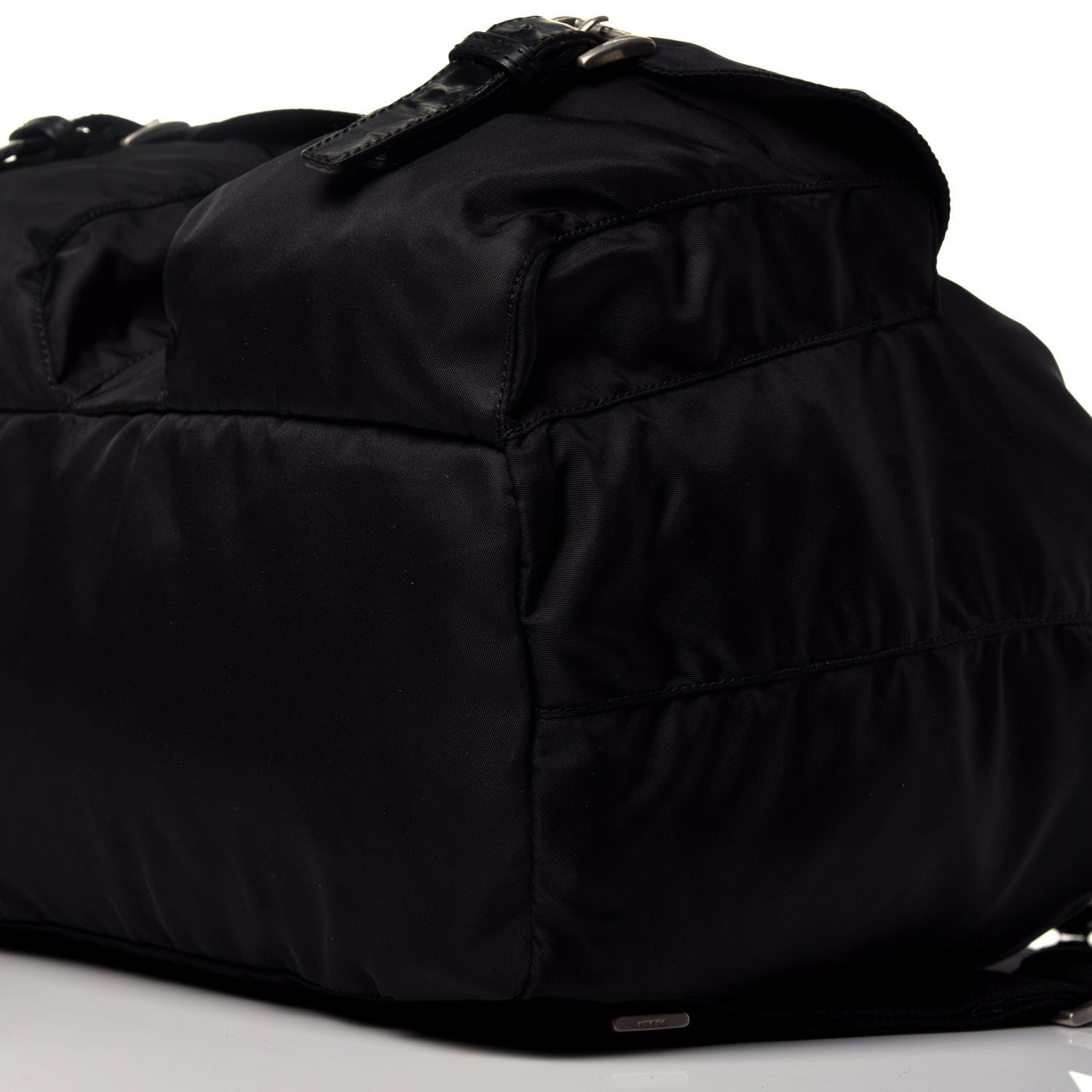 Prada Nylon Vela Medium Backpack Black 9 of 10