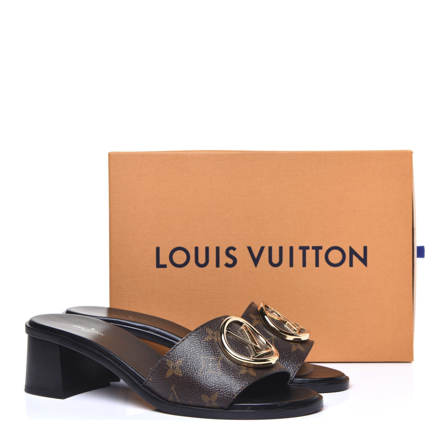 Monogram Lock It Mules 40