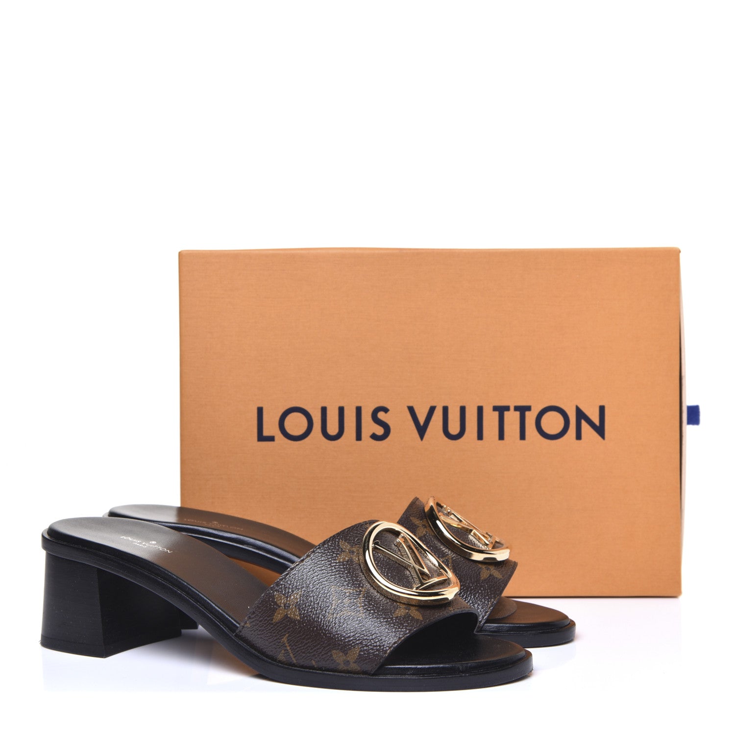 Louis Vuitton Monogram Lock It Mules 40 11 of 11