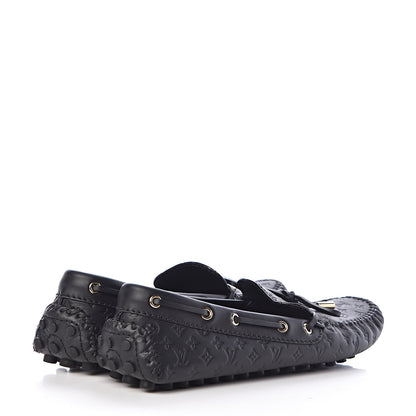 Louis Vuitton Empreinte Gloria Loafers 37.5 Black 4 of 10