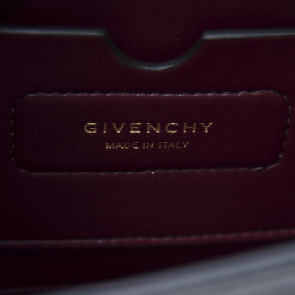 Givenchy Calfskin Crocodile Embossed Medium Eden Storm Grey 5 of 10
