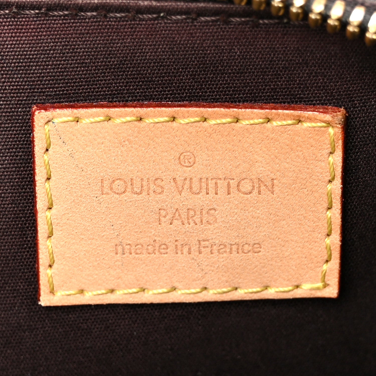 Louis Vuitton Vernis Alma BB Amarante 6 of 13