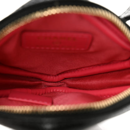 Chanel Caviar Quilted Diamond Arm Coin Purse Black 5 of 7