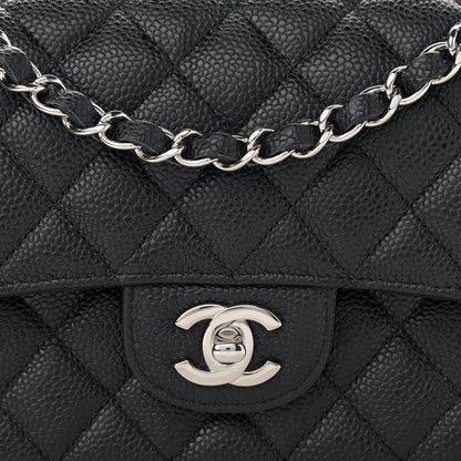 Chanel Caviar Quilted Small Double Flap Black 7 of 10