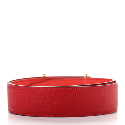 Hermes Epsom 40mm Idem Belt 85 Rouge Casaque Rose Jaipur 2 of 6