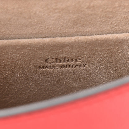 Chloe Calfskin Small Nile Bracelet Bag Earthy Red 6 of 13